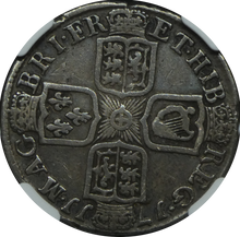 画像をギャラリービューアに読み込む, アン女王 1シリング銀貨 NGC鑑定 F12 1711年 イギリス イングランド アンティークコイン 1shilling 銀貨 レアコイン 英国 NGC Queen ANNE 鑑定済みコイン England コイン 鑑定 貨幣 通貨 現物資産 銀貨 1711
