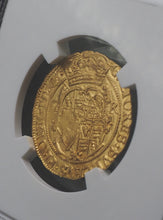 画像をギャラリービューアに読み込む, 【最高鑑定 NGC鑑定 AU53】イギリス チャールズ１世 ダブルクラウン金貨 1630-1632年

