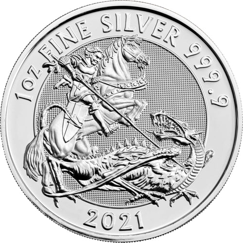 英国ヴァリアント銀貨（1オンス） 2021年 イギリス