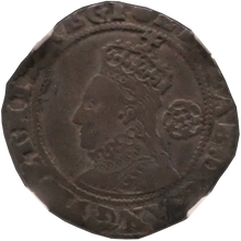 画像をギャラリービューアに読み込む, 【NGC鑑定 VF30】イギリス エリザベス1世 6ペンス銀貨 1592年 Queen ELIZABETH イングランド
