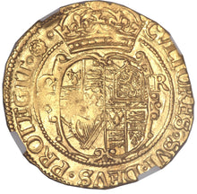 画像をギャラリービューアに読み込む, 【最高鑑定 NGC鑑定 AU53】イギリス チャールズ１世 ダブルクラウン金貨 1630-1632年
