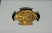 画像をギャラリービューアに読み込む, 【NGC鑑定 MS63】イタリア ベニス ゼッキーノ金貨（ダカット金貨） 1545-1553年
